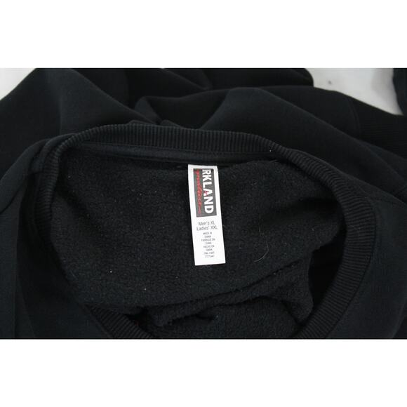 Kirkland Signature Big Logo Costco Black Crewneck Sweatshirt Mens XL dunk - Picture 5 of 5